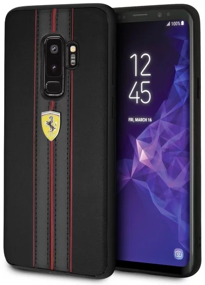 Levně Kryt Ferrari - Samsung Galaxy S9 Plus Case Urban - Black