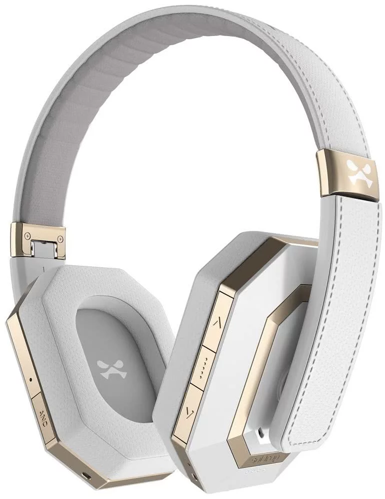 Sluchátka Ghostek - soDrop Pro Wireless Headphones Bluetooth, White & Gold (GHOHP031)