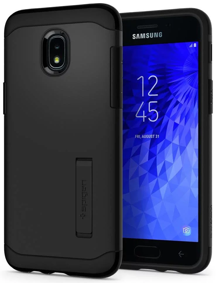 E-shop Kryt SPIGEN - Samsung Galaxy J3 2018 Slim Armor Black (594CS24017)