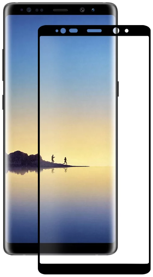 Ochranné sklo Eiger Glass 3D Screen Protector Samsung Galaxy Note 8 CASE FRIENDLY - Clear/Black (EGSP00143)
