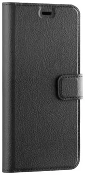 XQISIT -Slim Wallet Selection for Samsung Galaxy A6 (2018), black