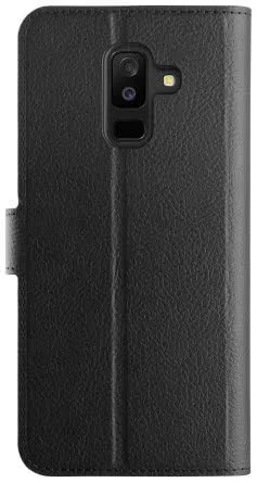 E-shop Púzdro XQISIT - Slim Wallet Selection for Samsung Galaxy A6+ , Black