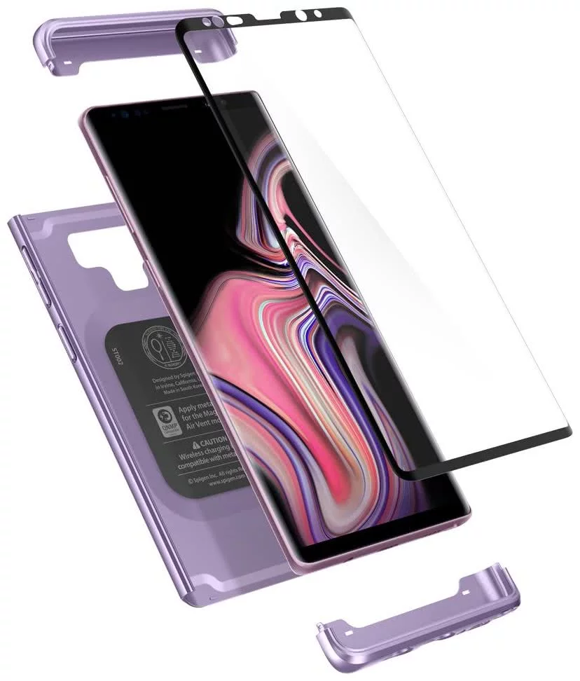 Case SPIGEN Samsung Galaxy Note Case Thin Fit 360, Lavender