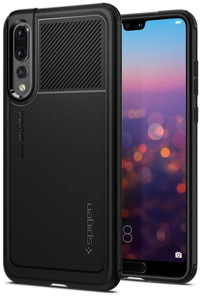 Phone P20 Pro Spigen Case Spigen Rugged Armor Huawei P20 Pro Tough