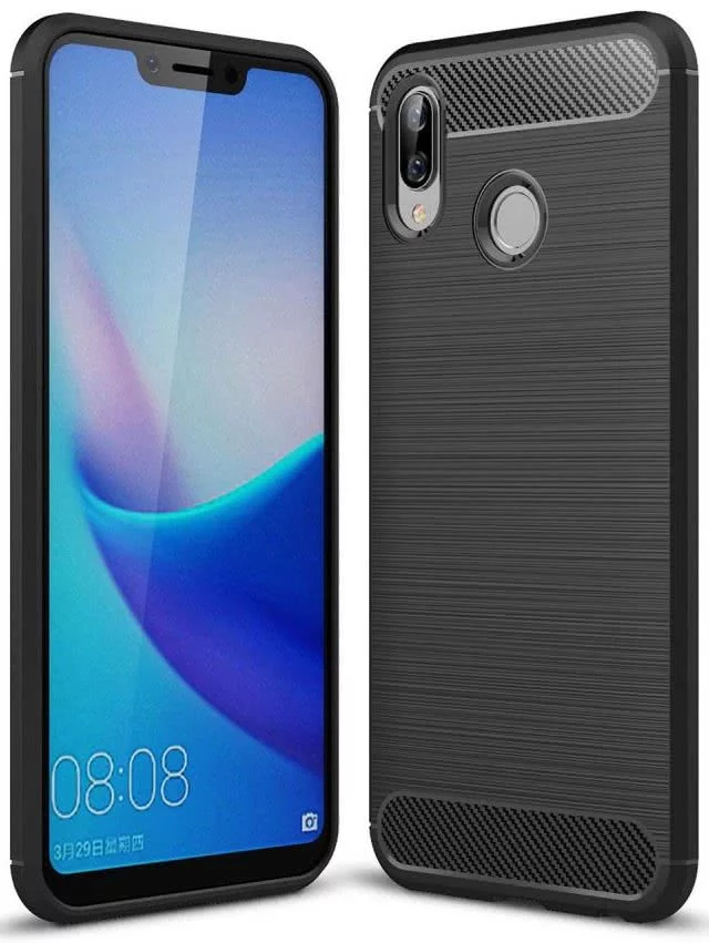 Tok TECH-PROTECT - TPUCARBON for Huawei Honor 10 Play, black