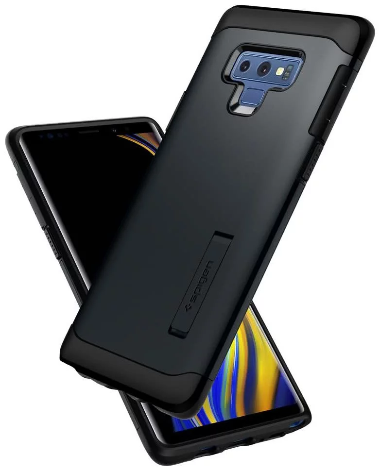 Case SPIGEN Samsung Galaxy Note Case Slim Armor, Metal Slate