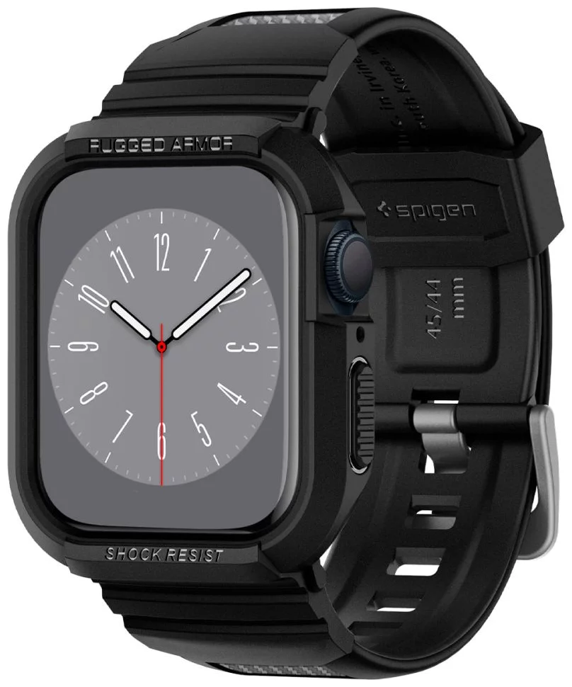 Remienok SPIGEN - Apple Watch Series 4 (44mm) Case Rugged Armor Pro, Black (062CS25324)