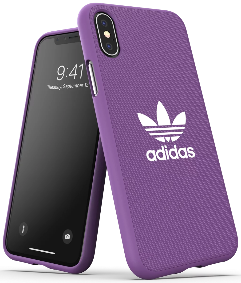 E-shop Kryt ADIDAS - Moulded case CANVAS SS19 for iPhone X/Xs active purple (33330)