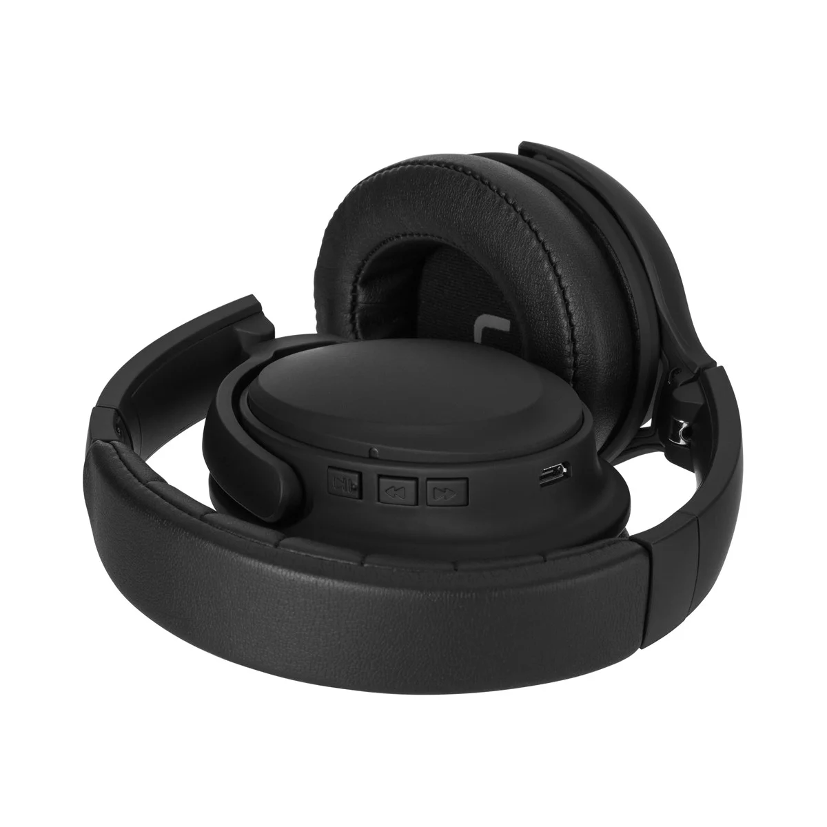 Headphones XQISIT ANC oE400 black (28879)