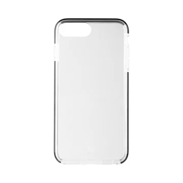 XQISIT Mitico Bumper TPU for iPhone 6+/6s+/7+/8+ clear/black (30004)