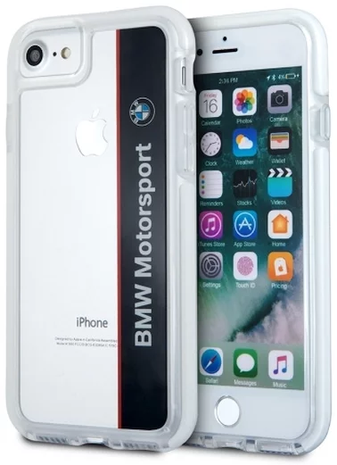 E-shop Kryt BMW - Apple iPhone 7/8 SHOCKPROOF Hardcase - Transparent (BMHCP7SPVNA)