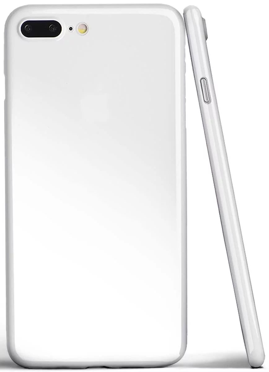 Tok SHIELD Thin Apple iPhone 7/8 Plus Case, Titanium White