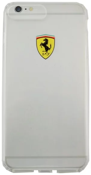 E-shop Kryt Ferrari - Hard Case Apple iPhone 7 - Transparent (FEHCP7TR1)