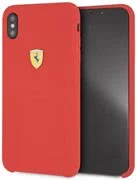 E-shop Kryt Ferrari - Silicone Hard Case Apple iPhone Xs Max - Red (FESSIHCI65RE)