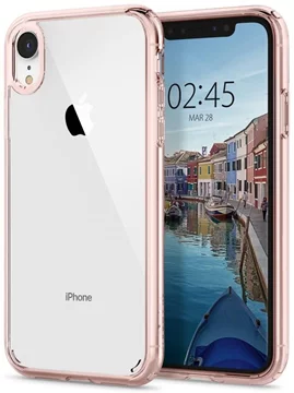SPIGEN - iPhone XR Case Ultra Hybrid, Rose Crystal (064CS24875)