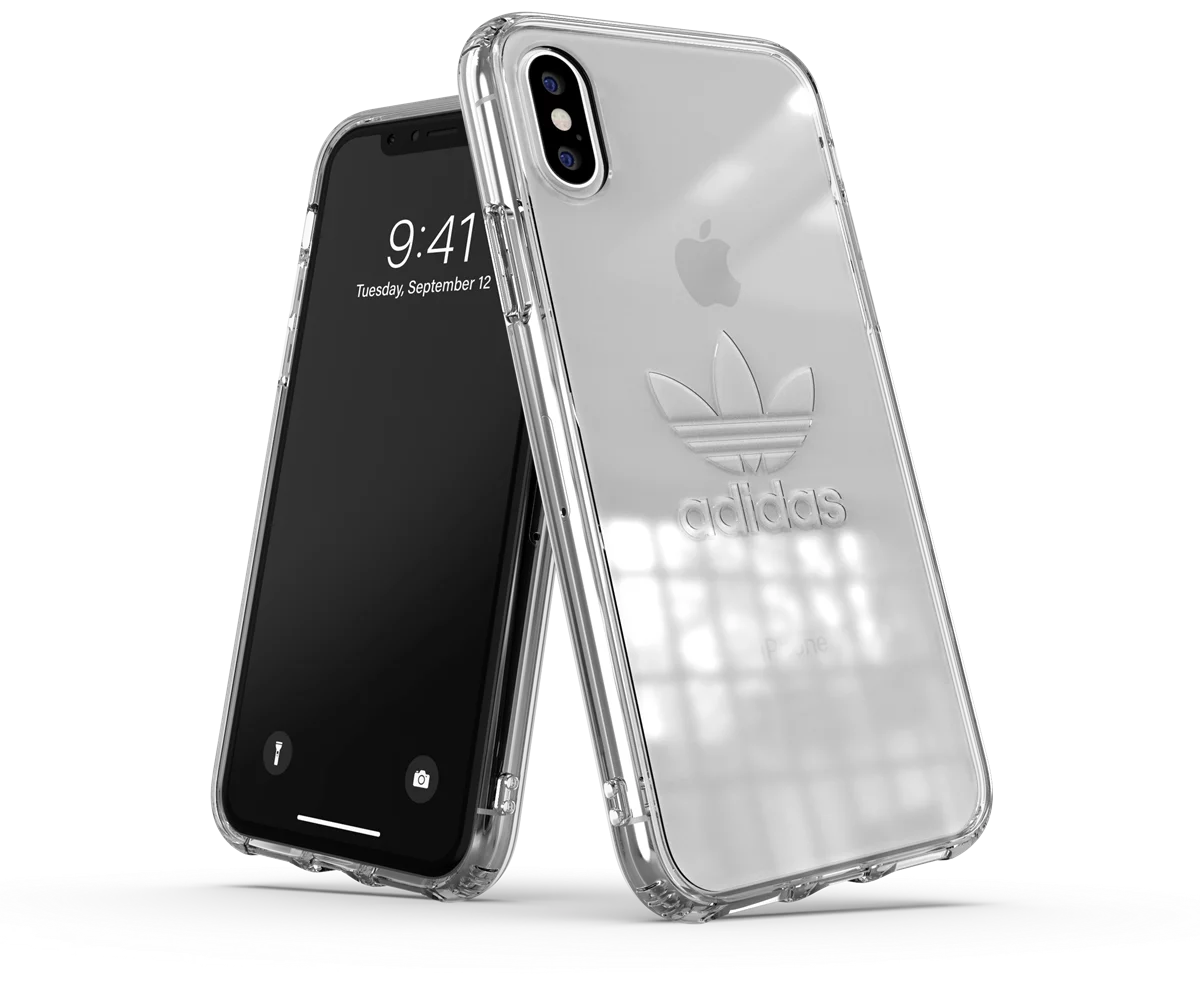 E-shop Kryt ADIDAS - Rugged clear case SS19 for iPhone X/Xs clear (33333)