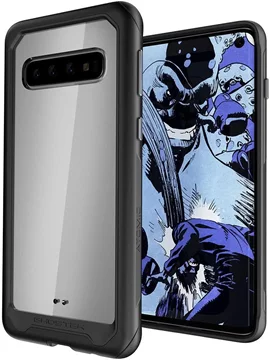 Ghostek - Samsung Galaxy S10 Case Atomic Slim 2 Series, Black (GHOCAS2055)
