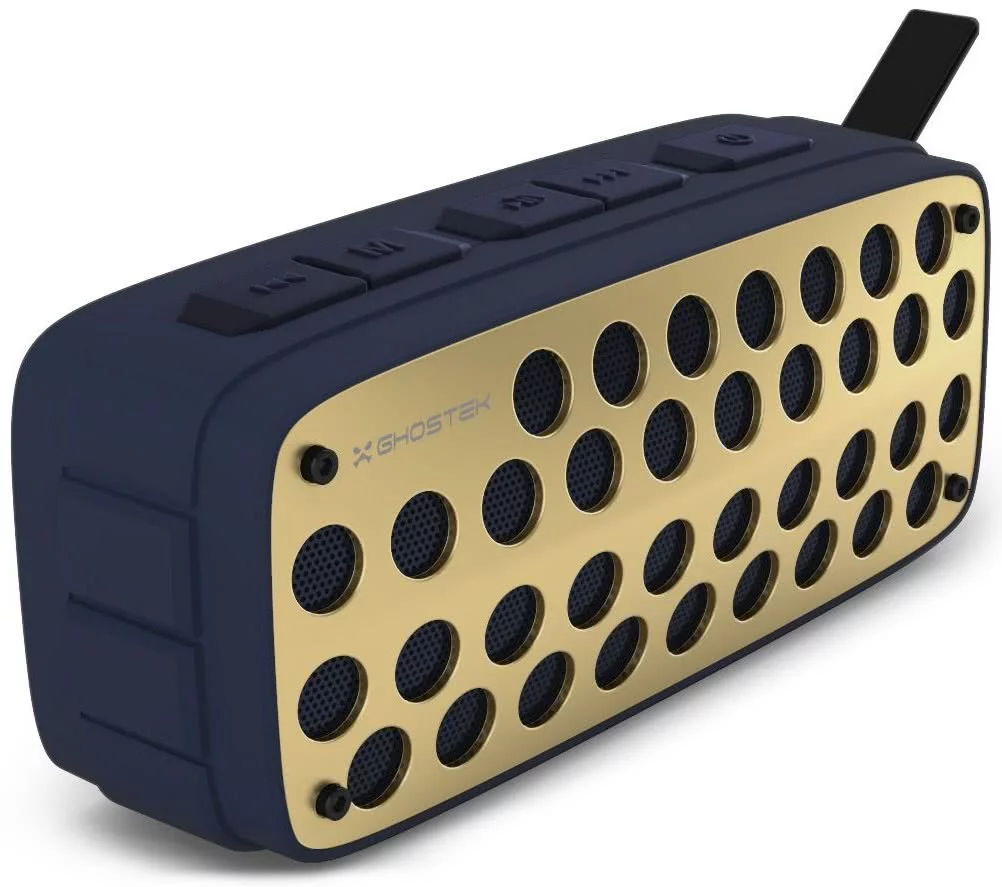 Levně Reproduktor Ghostek - Forge Series Rugged Wireless Speaker, Blue/Gold (GHOSPK006)