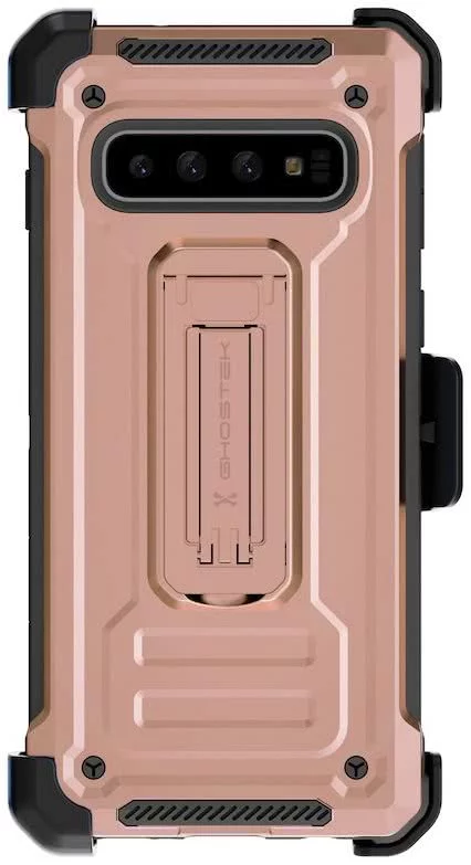 E-shop Kryt Ghostek - Samsung Galaxy S10 Case Iron Armor Series 2, Rose Gold (GHOCAS2098)