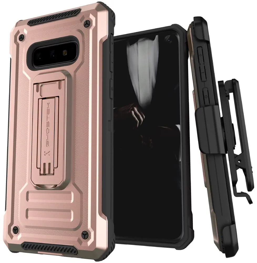 E-shop Kryt Ghostek - Samsung Galaxy S10e Case Iron Armor Series 2, Rose Gold (GHOCAS2101)