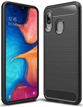 TECH-PROTECT TPUCARBON Samsung Galaxy A10 BLACK (5906735413151)