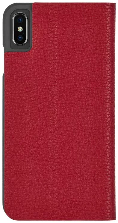 Levně Kryt CASE-MATE, BARELY THERE FOLIO Cardinal, Iphone Xs Max (CM037992)