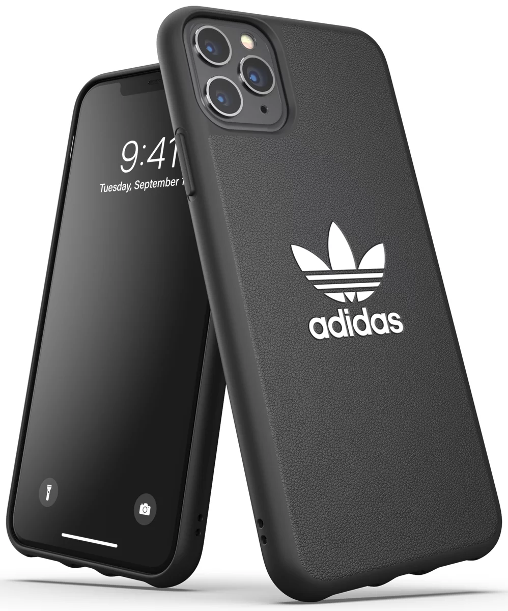 E-shop Kryt ADIDAS - Moulded Case BASIC FW19 for iPhone 11 Pro Max black/white (36286)