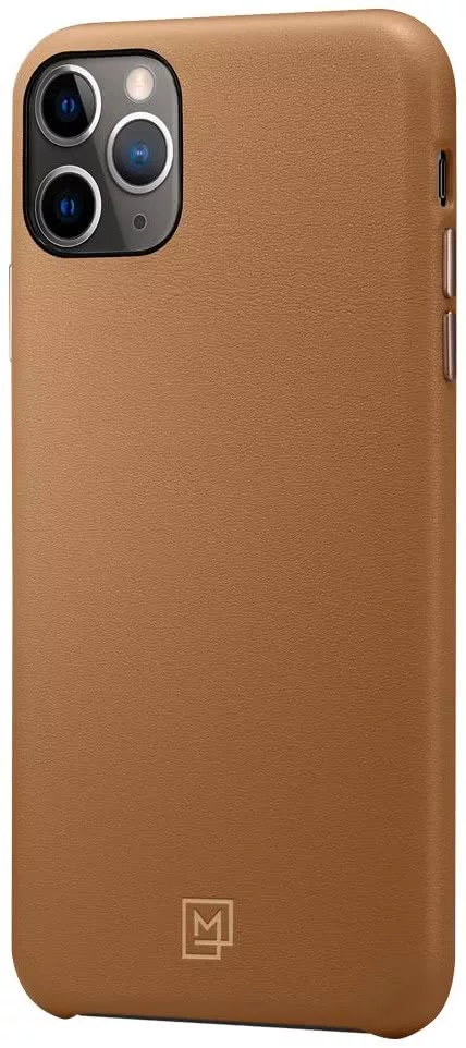 Case SPIGEN iPhone 11 Pro Max Case La Manon Calin, Camel Brown