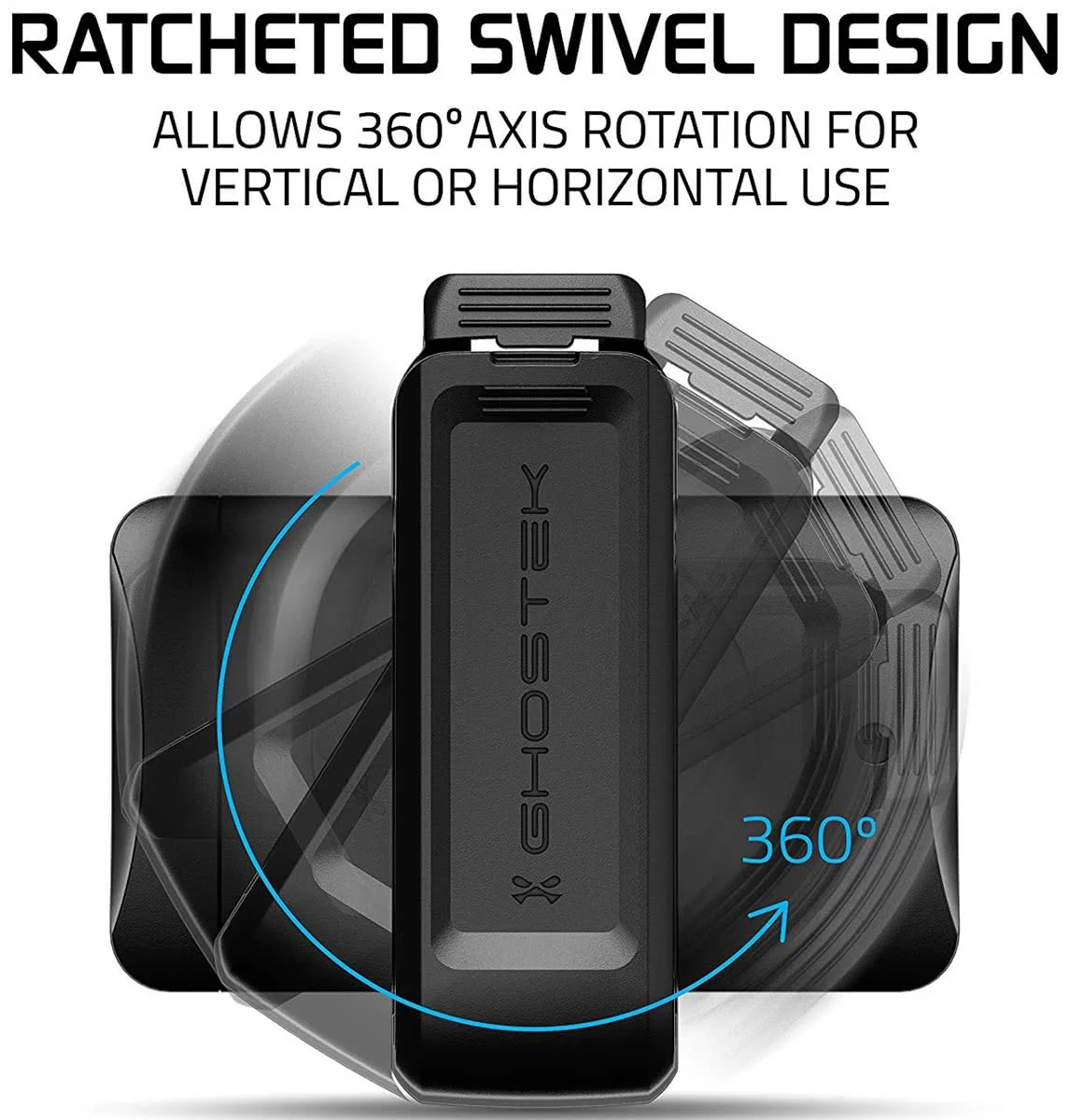 Cover Ghostek Universal Belt Clip Holster, Black (GHOCAS415)