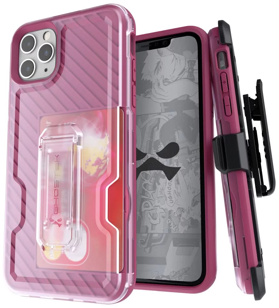 Tok Ghostek - Apple Iphone 11 Pro Max Case Iron Armor Series 3, Pink (GHOCAS2298)