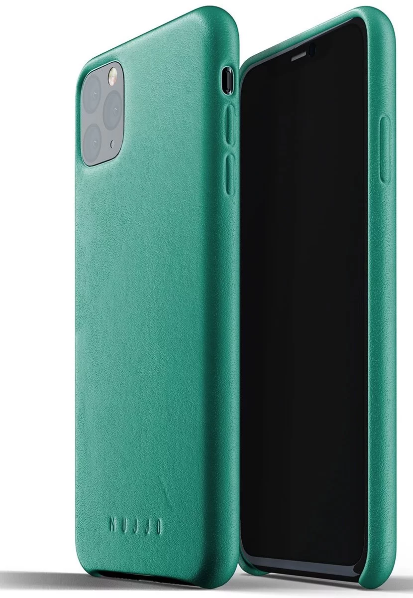 Levně Kryt MUJJO Full Leather Case for iPhone 11 Pro Max - Alpine Green (MUJJO-CL-003-GR)