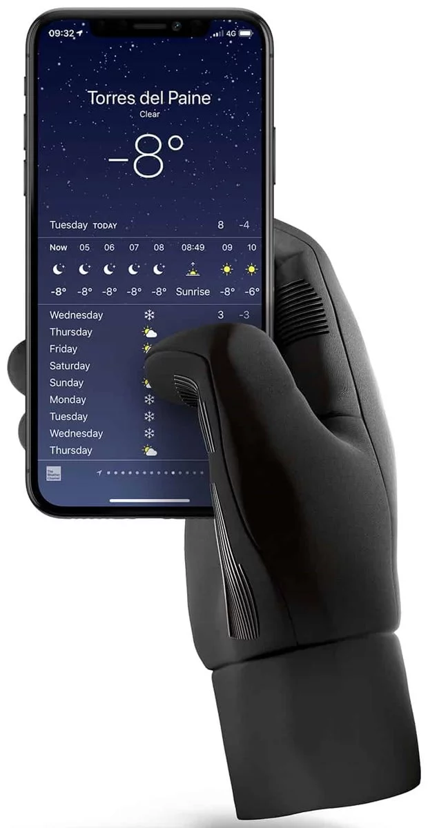 Smart rukavice MUJJO Double-Insulated Touchscreen Gloves - XL (MUJJO-GL-042-XL) 