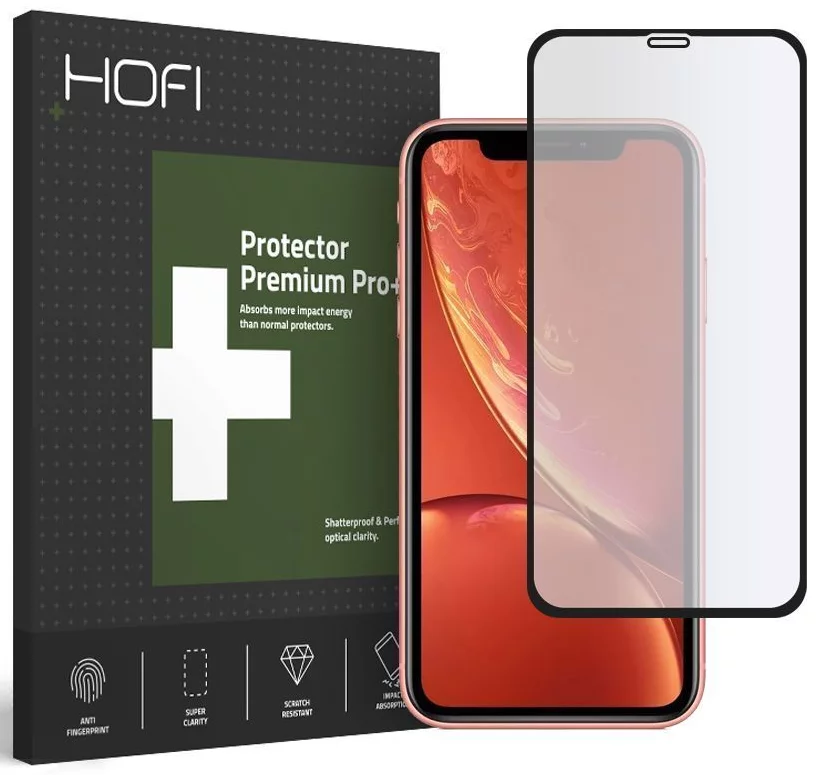 Ochranné sklo Hofi Glass Pro+ for Apple Iphone 11, Black (5906735414608)
