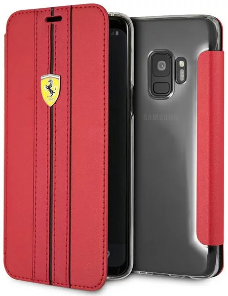 Levně Kryt Ferrari Book S9 G960 red Urban (FESURFLBKTS9REB)