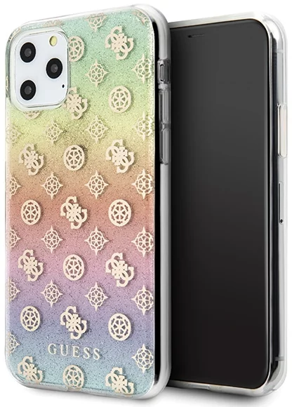 Kryt Guess iPhone 11 Pro Multicolor Hardcase Iridescent Peony (GUHCN58PEOML)