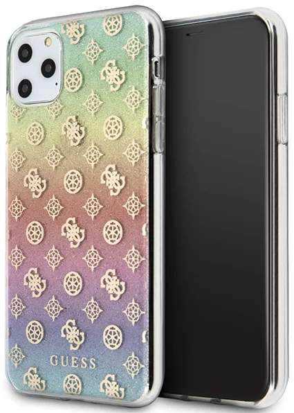 E-shop Kryt Guess iPhone 11 Pro Max multicolor hard case Iridescent 4G Peony (GUHCN65PEOML)