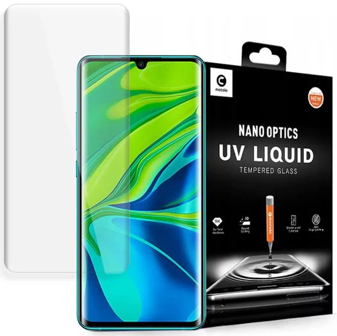 Glass Protector Mi Note 10 Uv Glass One Minute UV Light Adhesive
