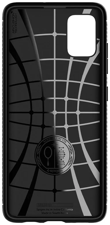 Case SPIGEN RUGGED ARMOR GALAXY A51 MATTE BLACK (ACS00563)