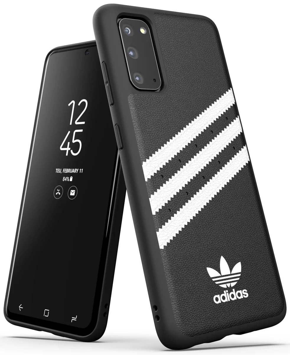 E-shop Kryt ADIDAS - Moulded case for Galaxy S20 black/white (38619)