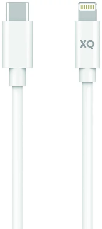 Levně Kabel XQISIT Charge & Sync Lightning to USB C 150cm white (33092)