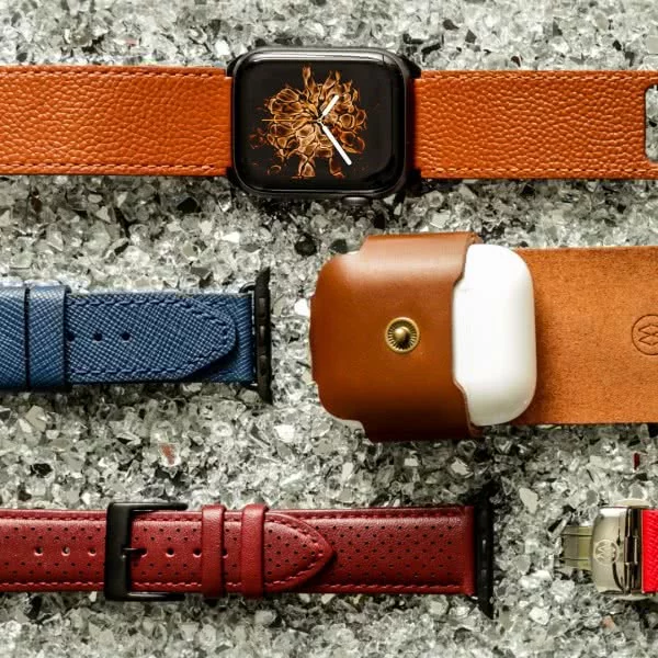 Buckle Monowear Perforated Leather Band Monowear Classic Leather