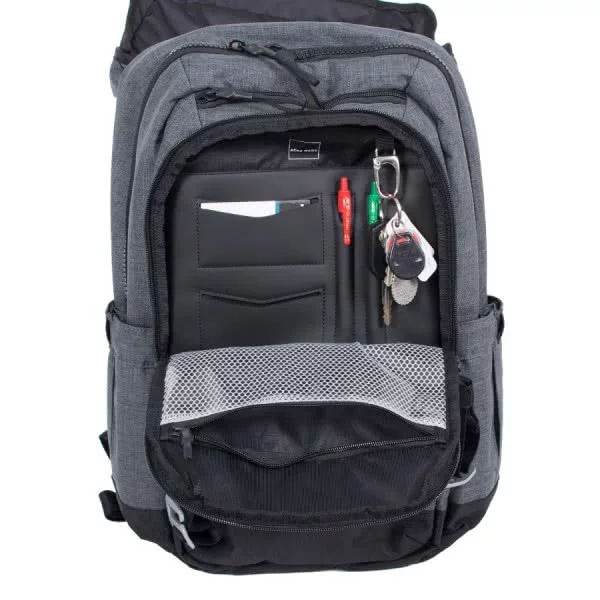 Acme Made Divisadero Traveler Backpack  for up to 17" laptop, 21 L, gray