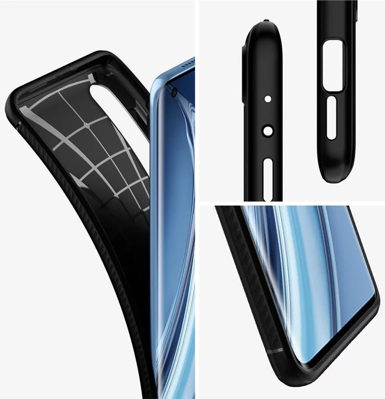 Case SPIGEN RUGGED ARMOR XIAOMI MI 10/MI 10 PRO MATTE BLACK (ACS00862)
