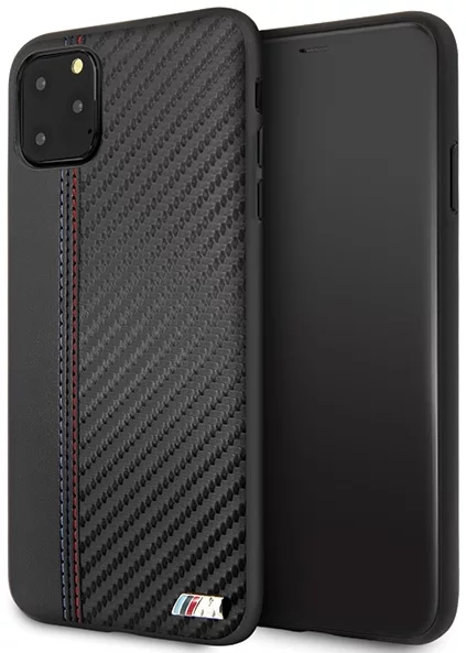 E-shop Kryt BMW BMHCN65MCARBK iPhone 11 Pro Max black PU Carbon