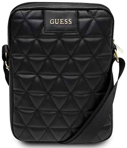 Levně Guess Quilted Tablet Bag Black (GUTB10QLBK )