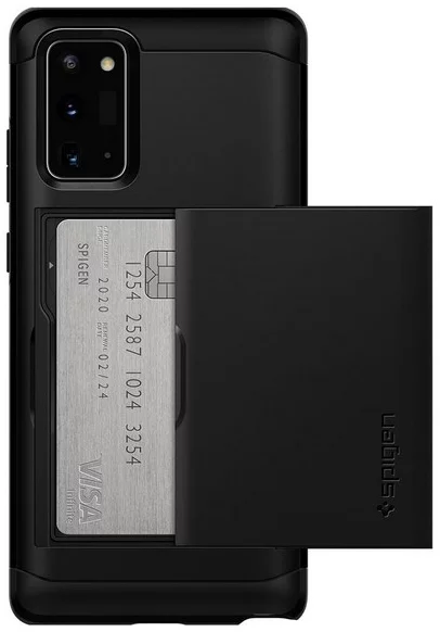 2020 Black Spigen Slim Armor CS Designed for Samsung Galaxy Note 20 Ultra 5G Case 