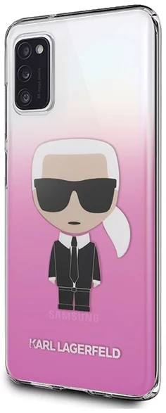 E-shop Kryt Karl Lagerfeld A41/A415 Pink Gradient Ikonik Karl (KLHCA41TRDFKPI)