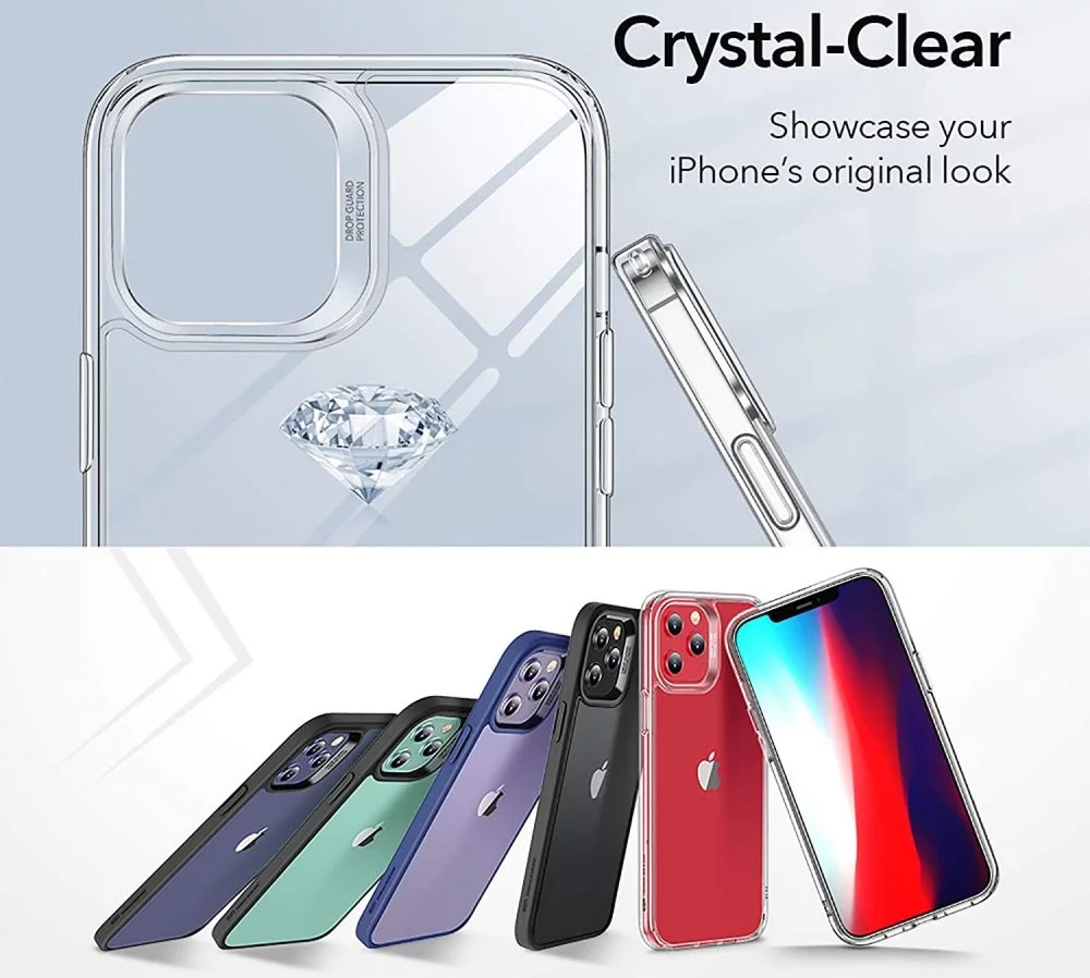 iPhone 12 Pro Max Classic Hybrid Case and Protector Set - ESR