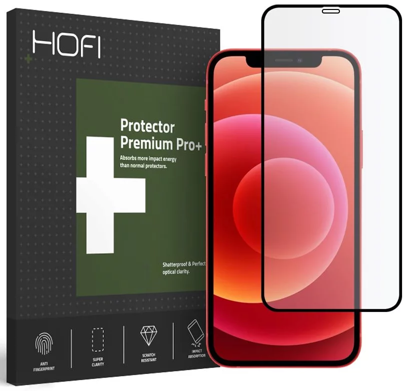 Ochranné sklo HOFI FULL PRO+ IPHONE 12 MINI BLACK (0795787713969)