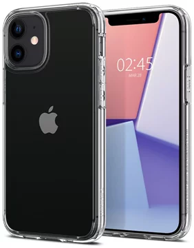 Case Spigen Crystal Hybrid, clear - iPhone 12 Mini (ACS01542)